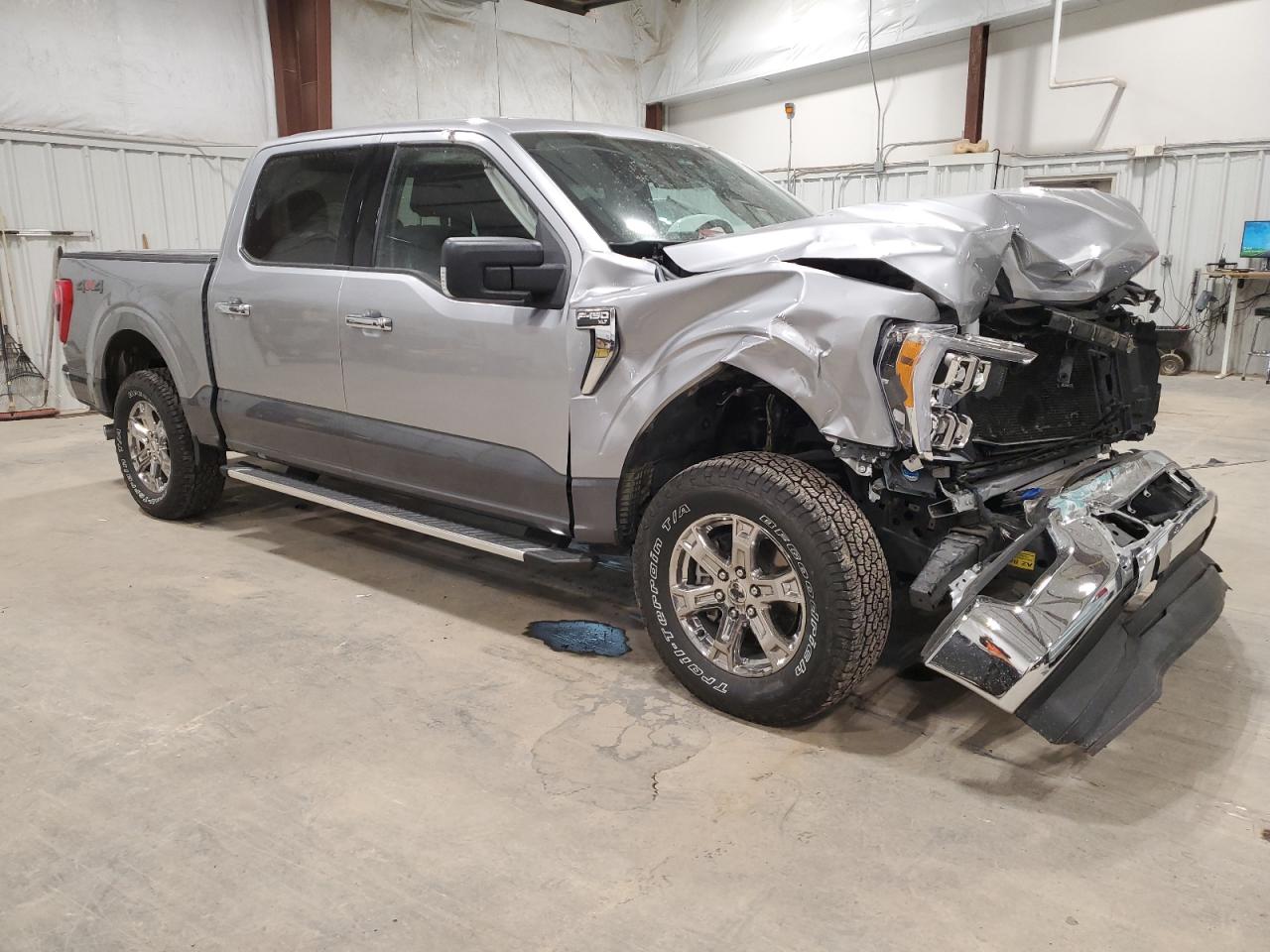 2022 Ford F-150 VIN 1FTEW1EP0NFA13884 Copart auction photo, front end damage thumbnail 4