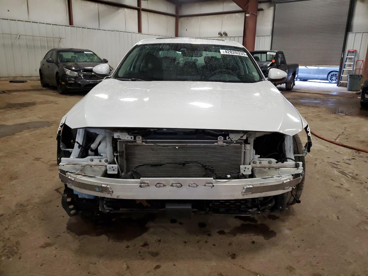 2021 Honda Accord VIN 1HGCV3F5XMA020129 Copart auction photo, front end / side damage thumbnail 5