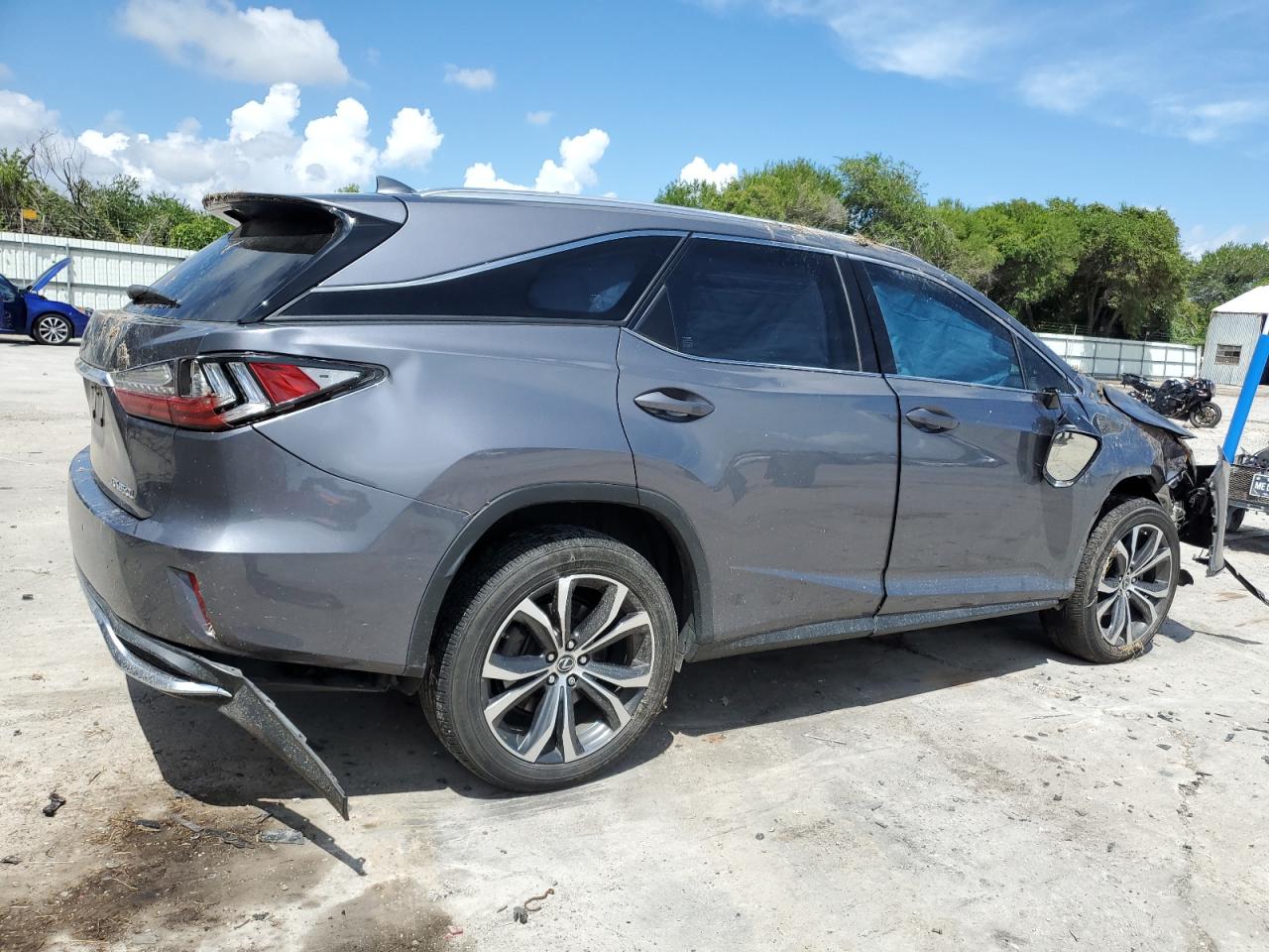 2018 Lexus RX VIN JTJGZKCA0J2001253 Copart auction photo, all over damage thumbnail 3