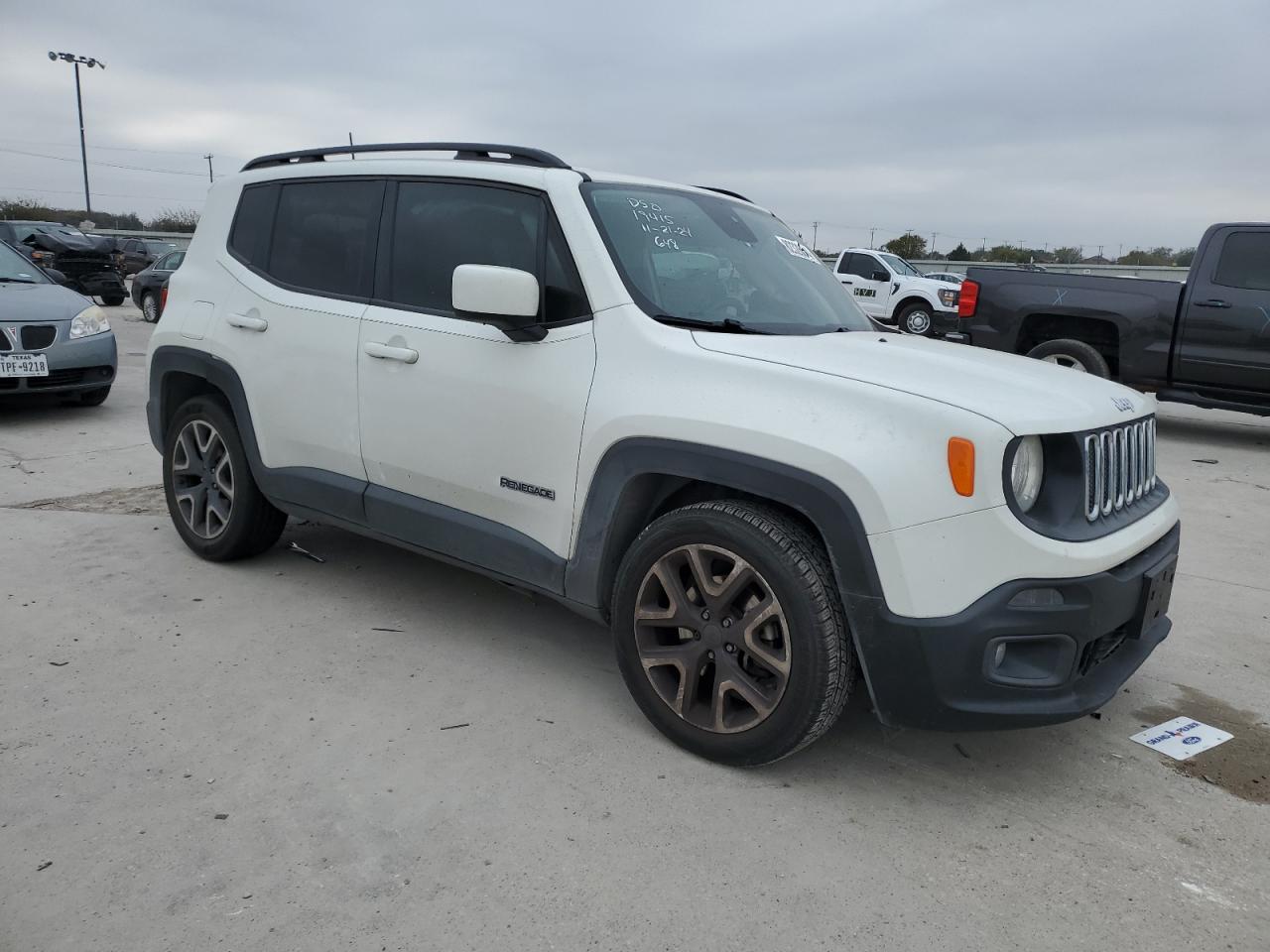 2018 Jeep Renegade VIN ZACCJABB7JPJ47309 Copart auction photo, side damage thumbnail 4
