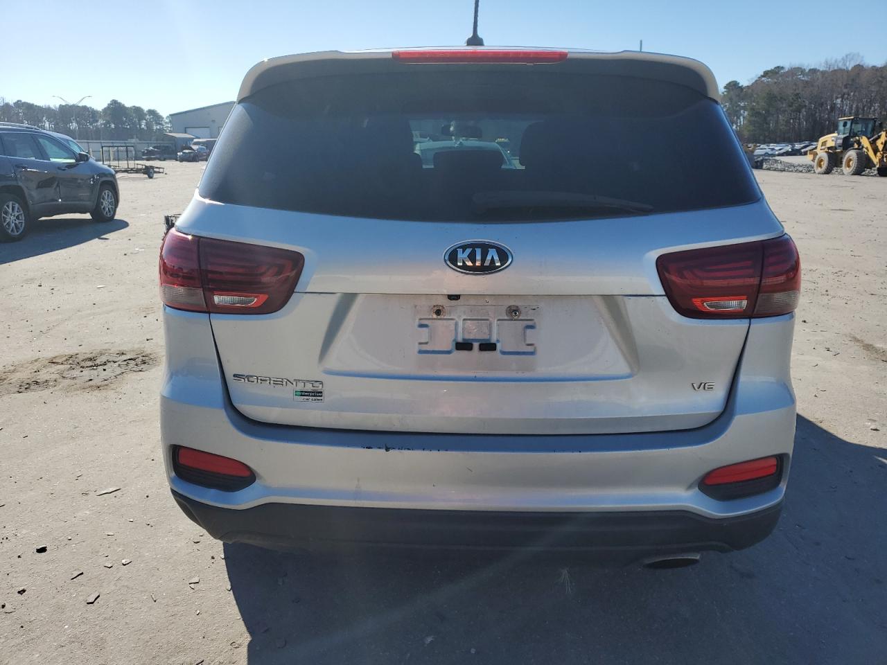 2019 KIA Sorento VIN 5XYPG4A56KG511897 Copart auction photo, front end / rear end damage thumbnail 6