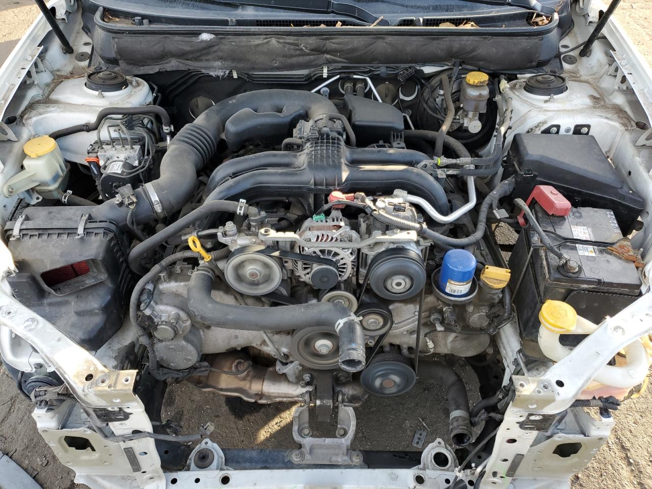 2014 Subaru Legacy VIN 4S3BMCA65E3026617 Copart auction photo, front end damage thumbnail 11