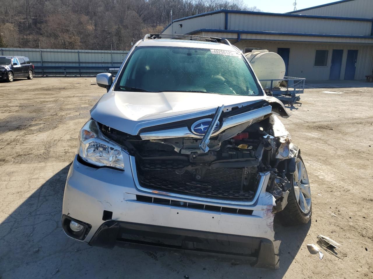 2016 Subaru Forester VIN JF2SJAHC0GH529133 Copart auction photo, front end / side damage thumbnail 5
