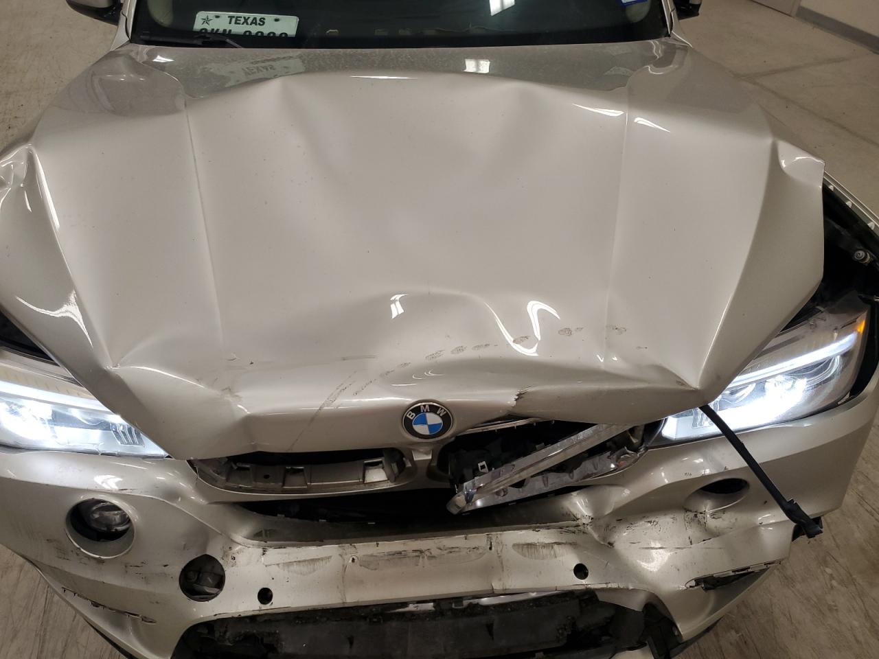 2015 BMW X5 VIN 5UXKR2C5XF0H34950 Copart auction photo, front end damage thumbnail 13