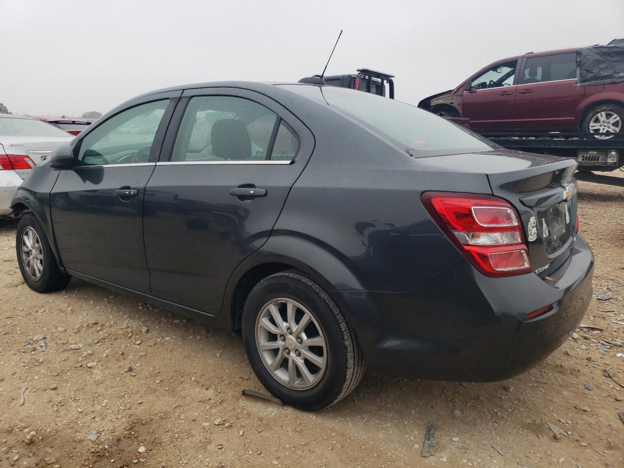 2018 Chevrolet Sonic VIN 1G1JD5SG6J4109890 Copart auction photo, front end damage thumbnail 2