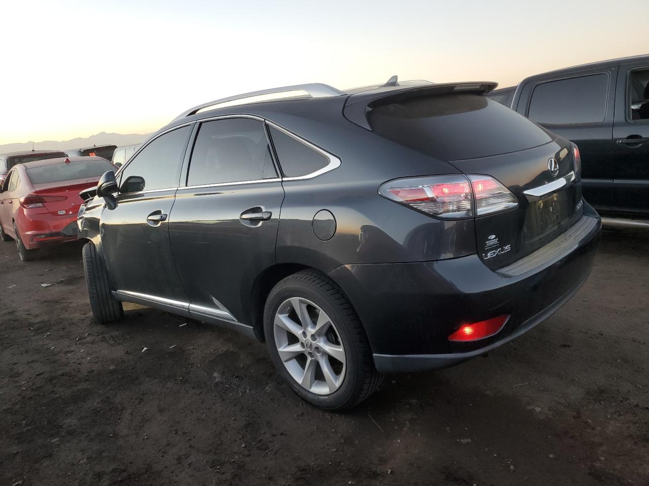 2010 Lexus RX VIN 2T2ZK1BA6AC003713 Copart auction photo, front end / side damage thumbnail 2