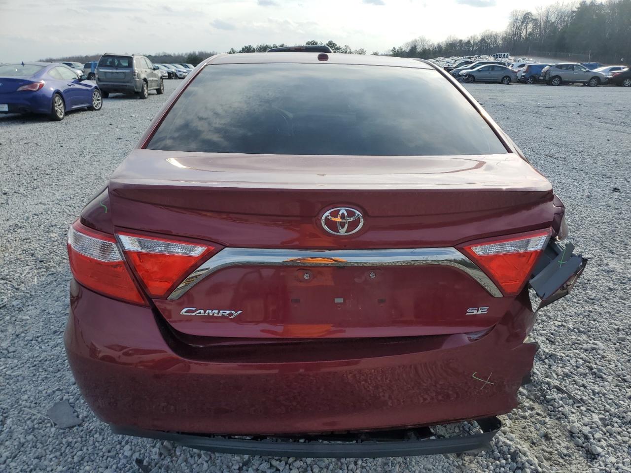2016 Toyota Camry VIN 4T1BF1FK4GU554694 Copart auction photo, rear end damage thumbnail 6
