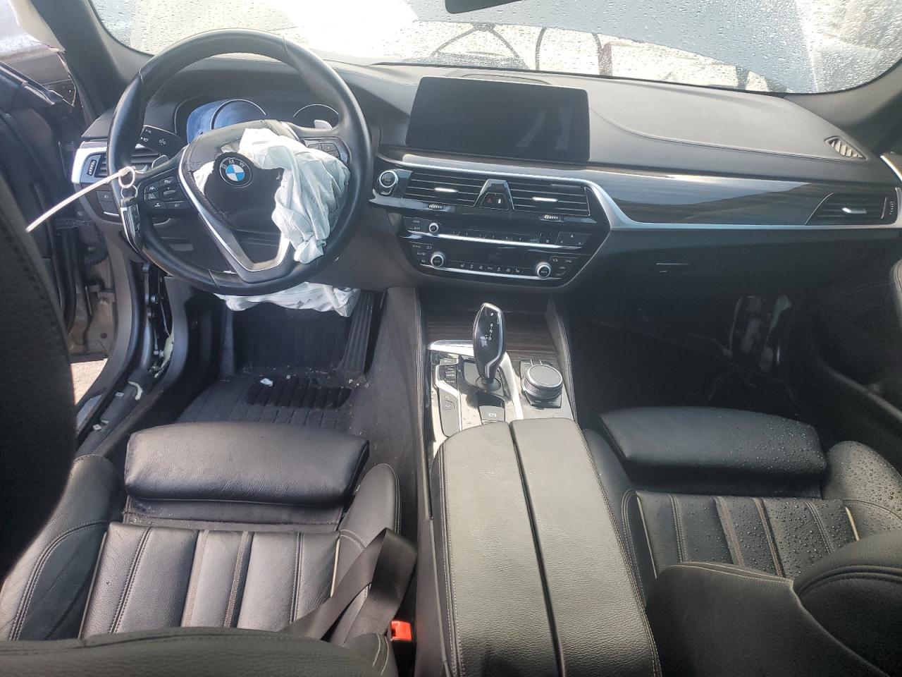 2018 BMW 5er VIN WBAJE7C58JWA03992 Copart auction photo, front end damage thumbnail 8