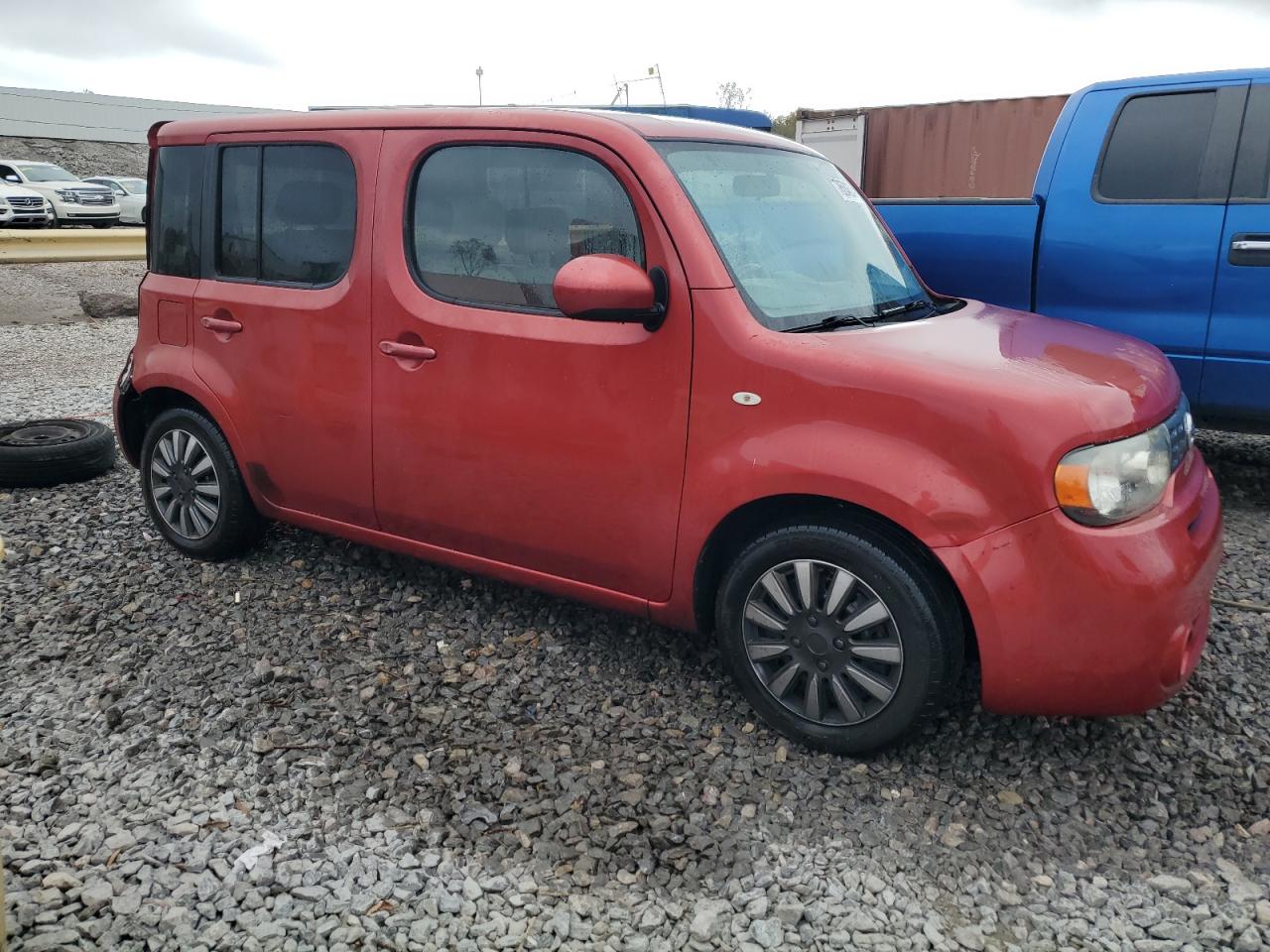 2011 Nissan Cube VIN JN8AZ2KR2BT209621 Copart auction photo, rear end damage thumbnail 4