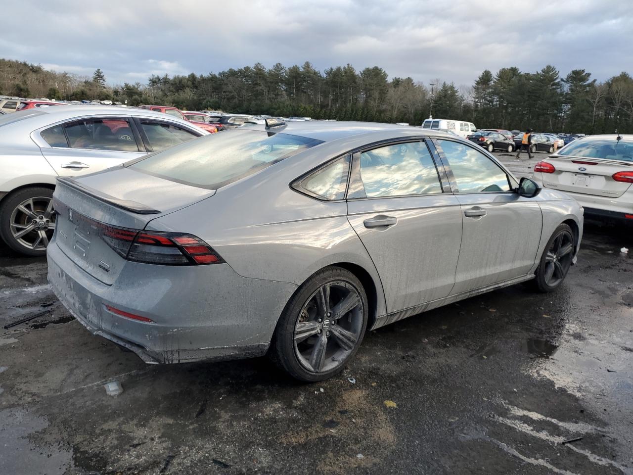 2024 Honda Accord VIN 1HGCY2F72RA073322 Copart auction photo, front end damage thumbnail 3