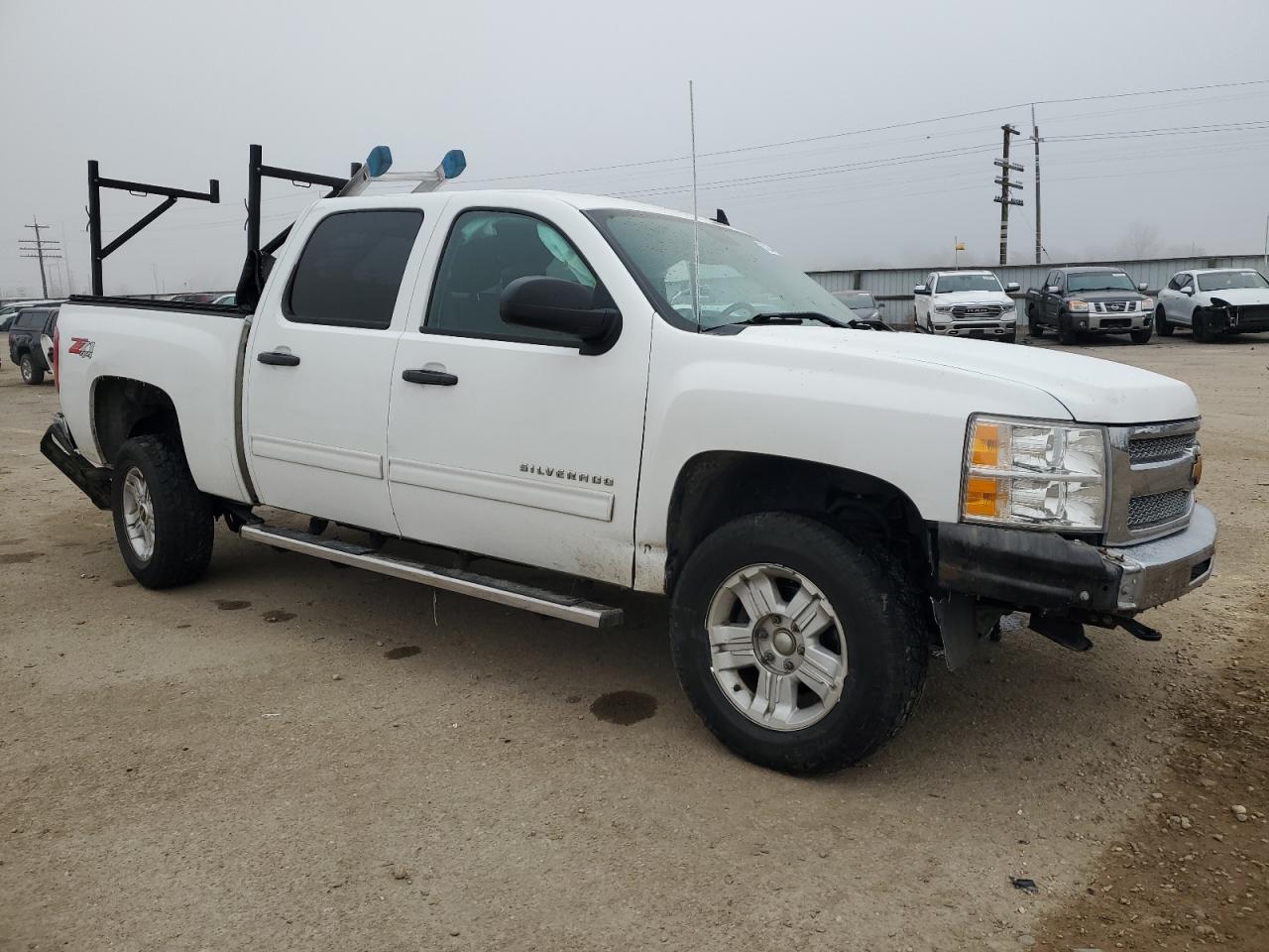 2012 Chevrolet Silverado VIN 1GCPKSE78CF240781 Copart auction photo, all over / undercarriage damage thumbnail 4
