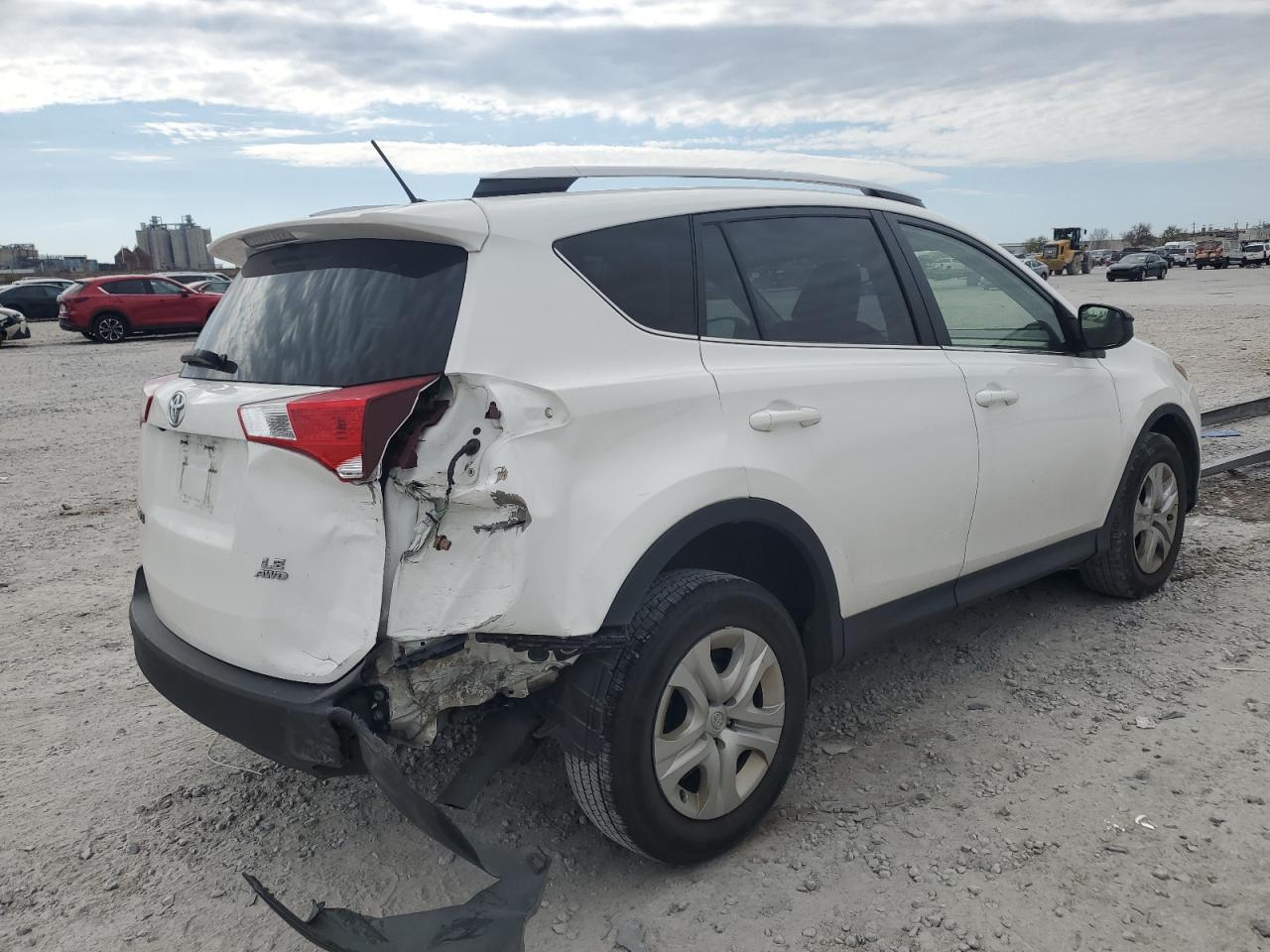 2014 Toyota RAV 4 VIN JTMBFREV0ED081565 Copart auction photo, side damage thumbnail 3