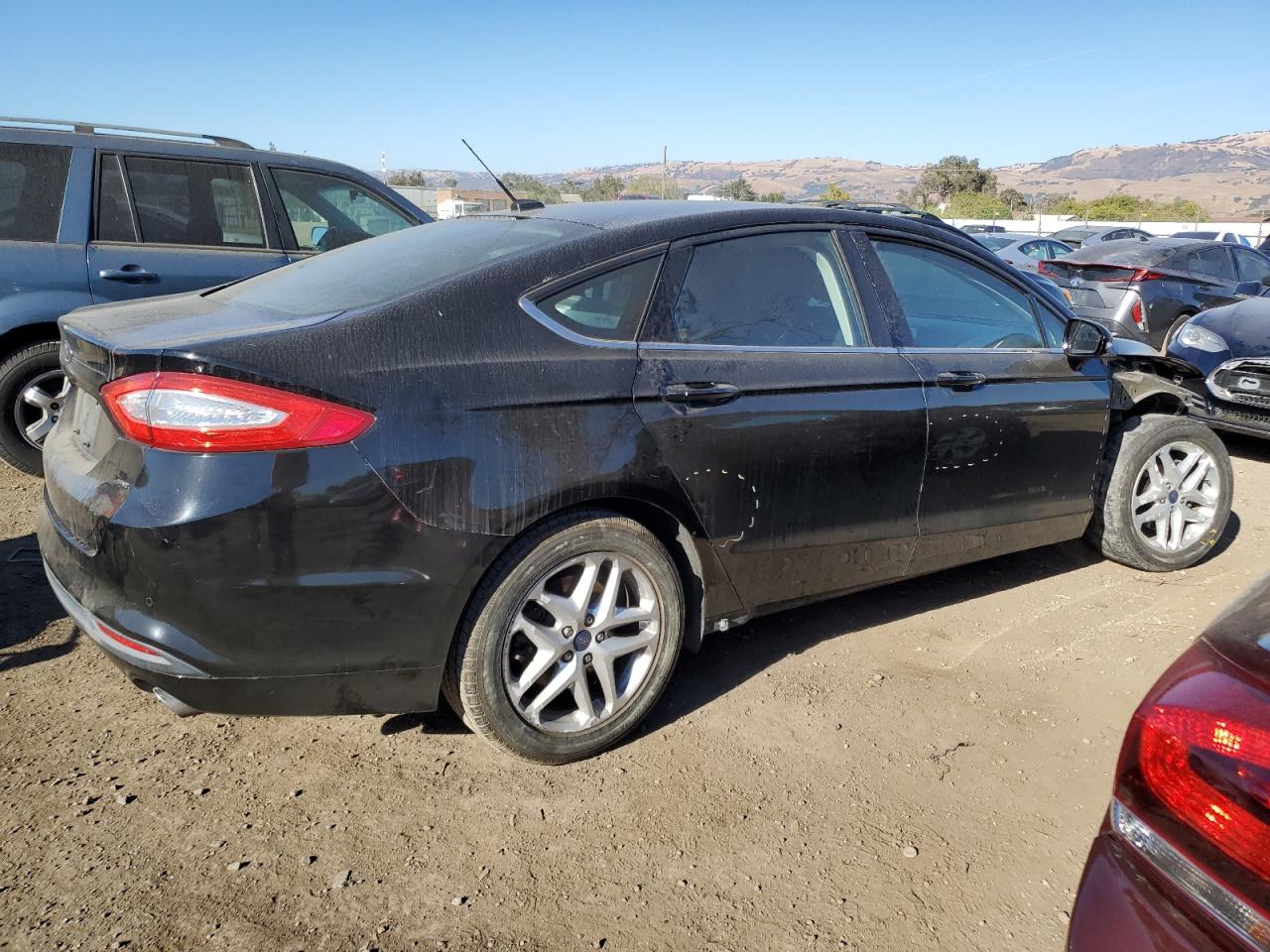 2016 Ford Fusion VIN 3FA6P0H74GR282778 Copart auction photo, front end damage thumbnail 3