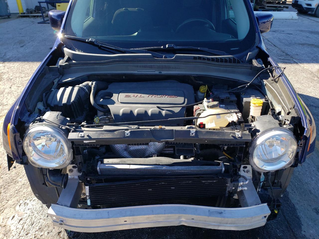 2016 Jeep Renegade VIN ZACCJBBT5GPC44230 Copart auction photo, front end damage thumbnail 12
