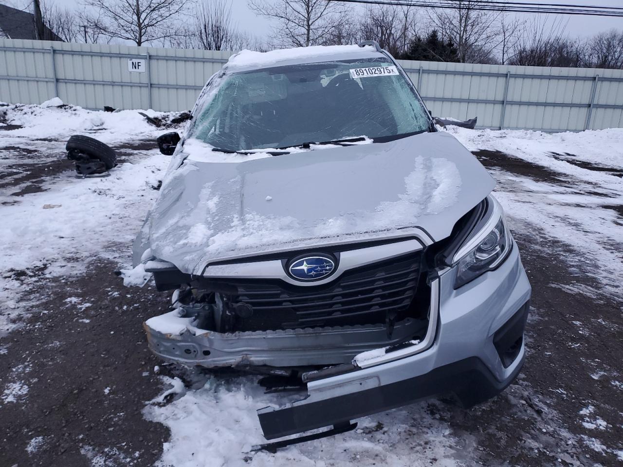 2019 Subaru Forester VIN JF2SKAEC6KH419715 Copart auction photo, all over damage thumbnail 5