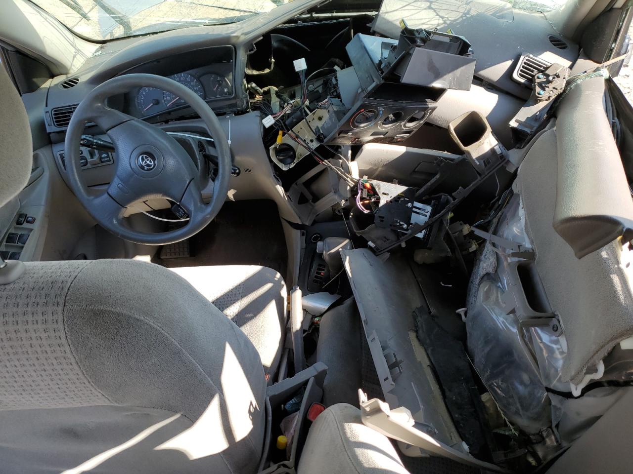 2006 Toyota Corolla VIN JTDBR32E660097397 Copart auction photo, all over damage thumbnail 8