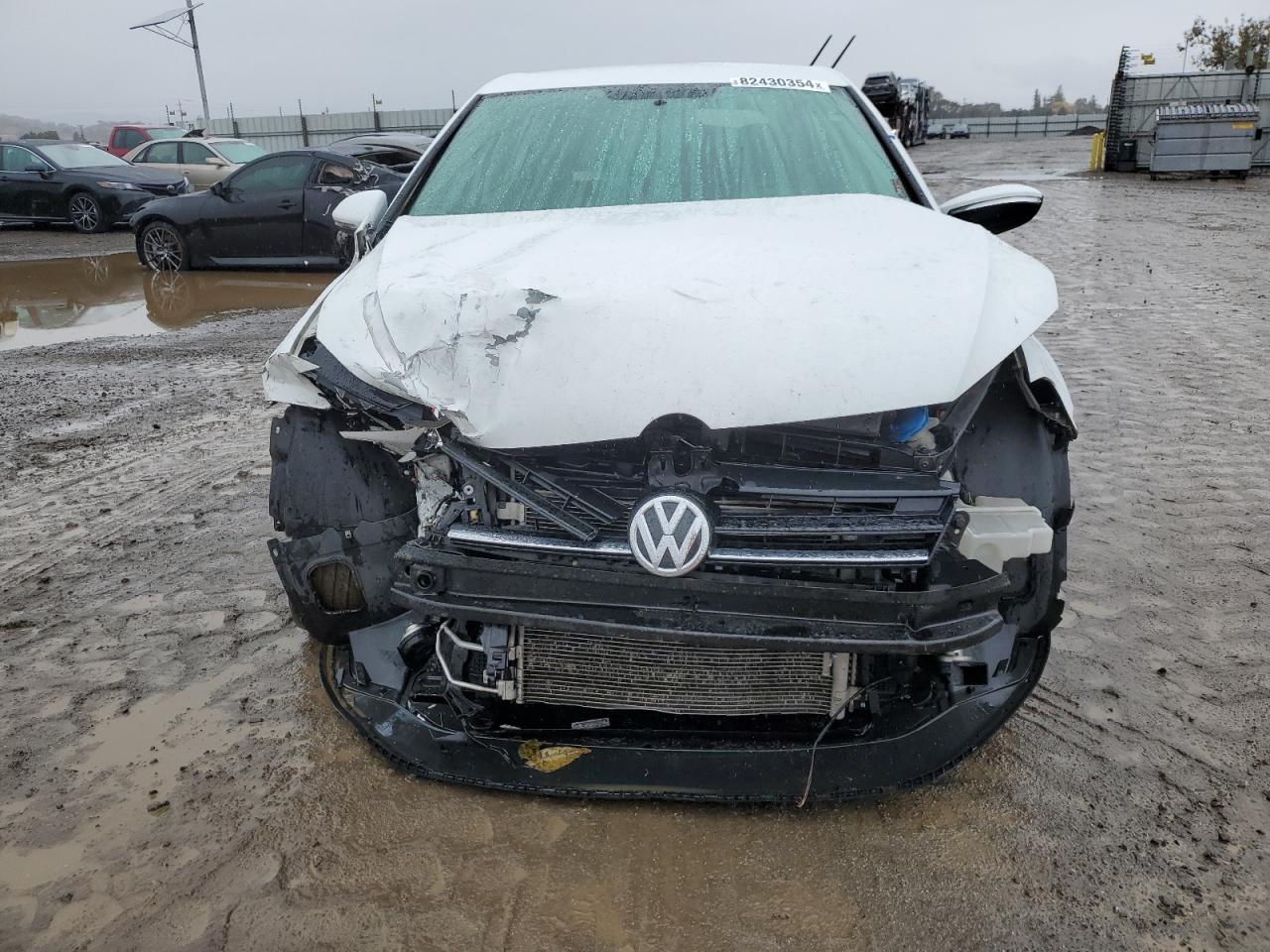 2015 Volkswagen Golf VIN 3VW217AU3FM068991 Copart auction photo, front end damage thumbnail 5