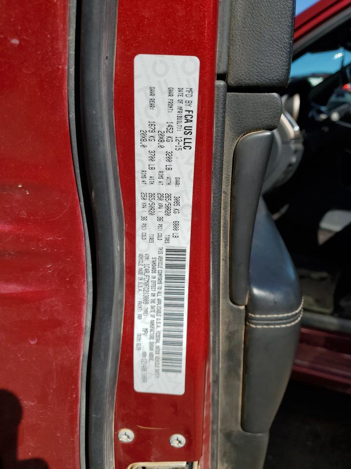 2015 Jeep Grand Cherokee VIN 1C4RJFCM0FC213009 Copart auction photo, minor dent/scratches damage thumbnail 13