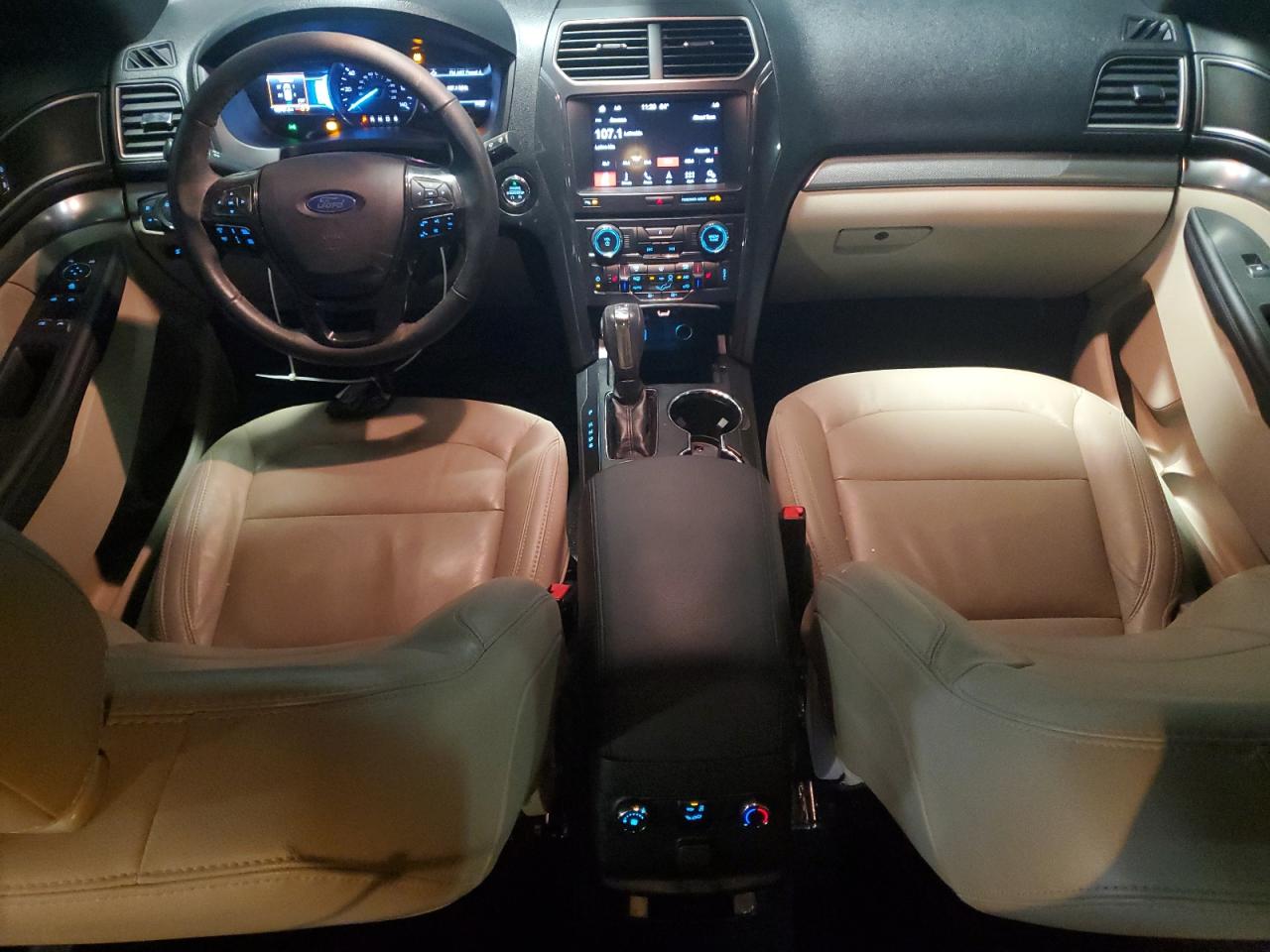 2018 Ford Explorer VIN 1FM5K7D84JGC85346 Copart auction photo, front end / rear end damage thumbnail 8