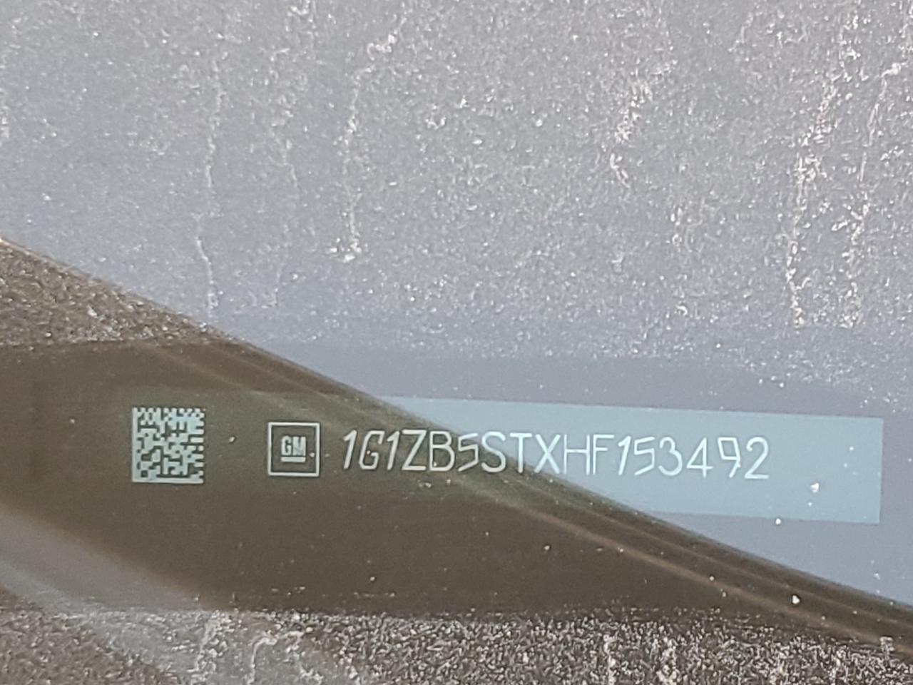 2017 Chevrolet Malibu VIN 1G1ZB5STXHF153492 Copart auction photo, mechanical damage thumbnail 12