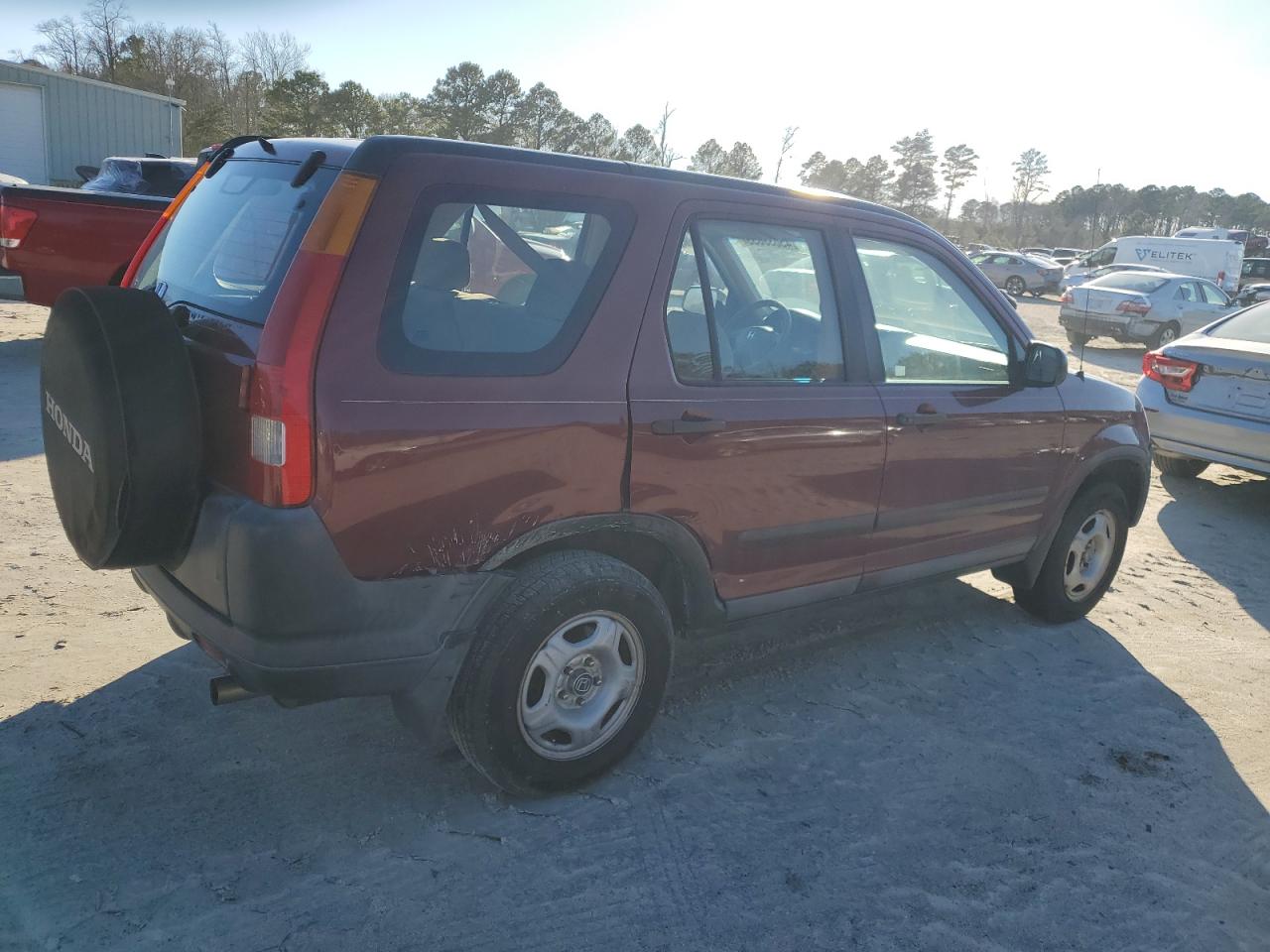 2003 Honda CR-V VIN SHSRD68423U105532 Copart auction photo, side / minor dent/scratches damage thumbnail 3
