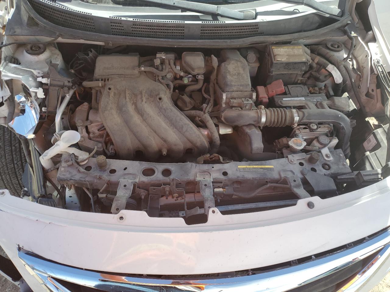 2015 Nissan Versa VIN 3N1CN7AP2FL877400 Copart auction photo, front end damage thumbnail 12
