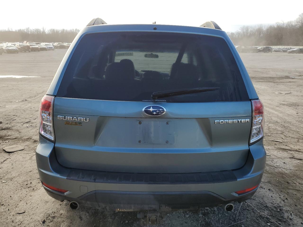2009 Subaru Forester VIN JF2SH64699H742318 Copart auction photo, side / front end damage thumbnail 6