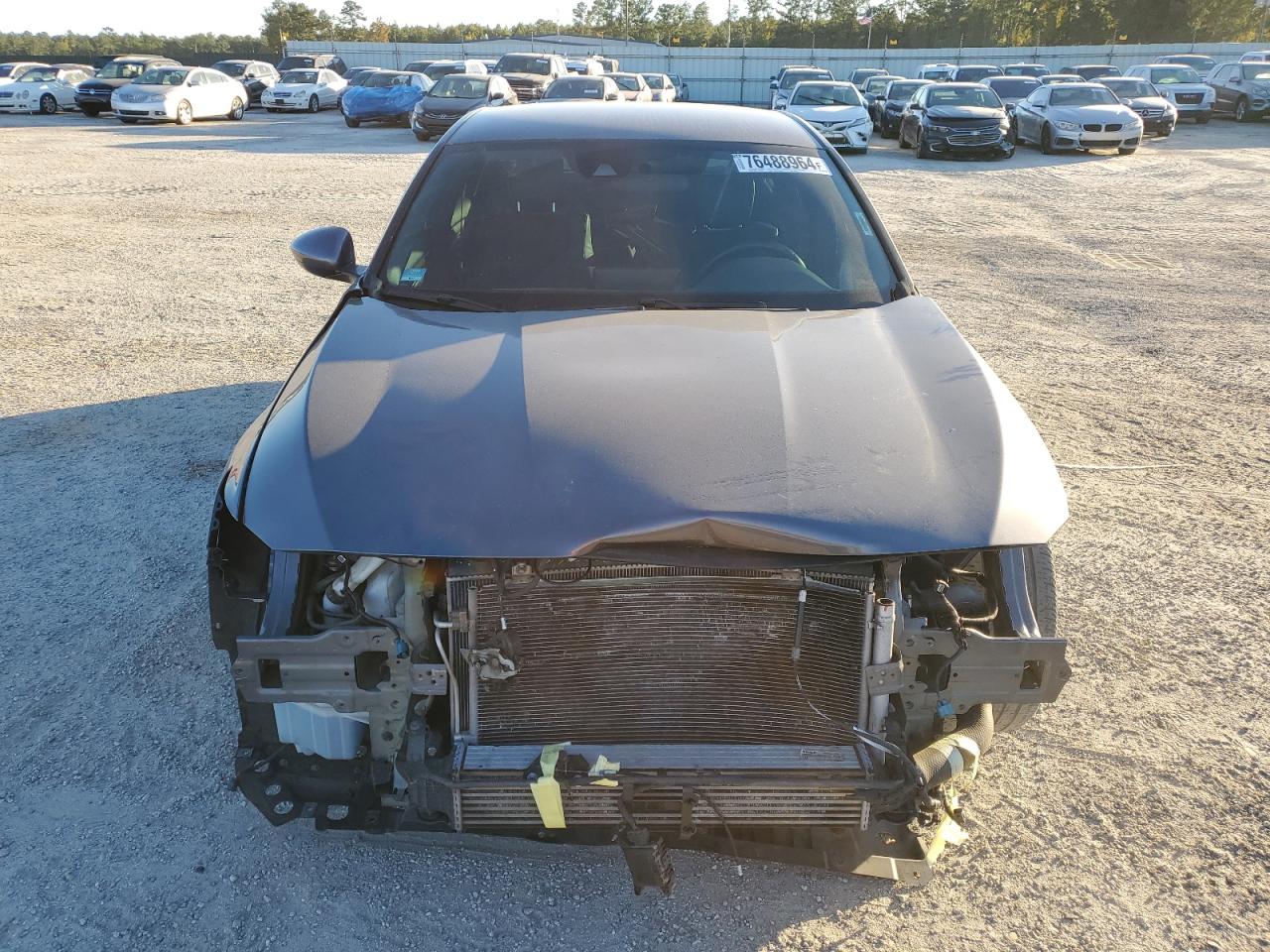 2018 Honda Accord VIN 1HGCV1F38JA161814 Copart auction photo, front end / rear end damage thumbnail 5