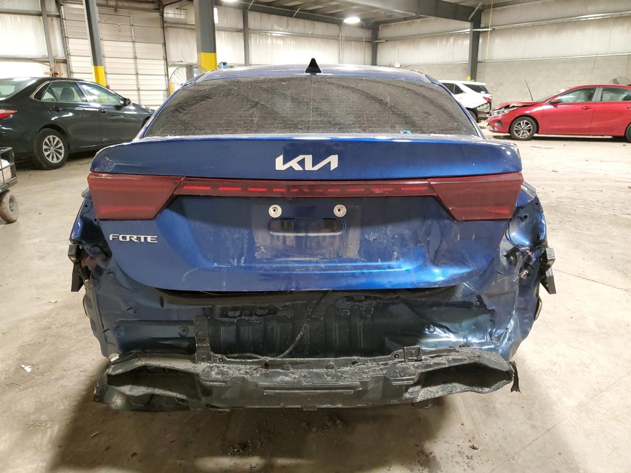 2023 KIA Forte VIN 3KPF24AD8PE549864 Copart auction photo, rear end / side damage thumbnail 6