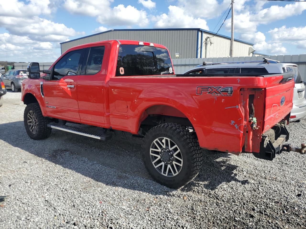 2017 Ford F350 VIN 1FT8X3BT3HEB67118 Copart auction photo, front end / rear end damage thumbnail 2