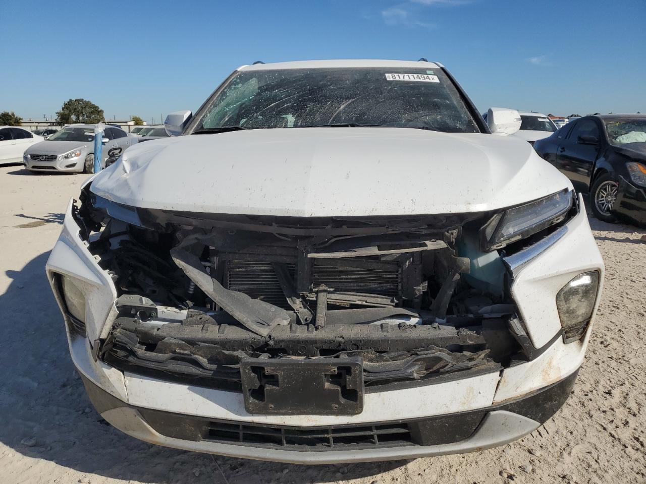 2023 Chevrolet Blazer VIN 3GNKBDRS0PS217461 Copart auction photo, front end / minor dent/scratches damage thumbnail 5