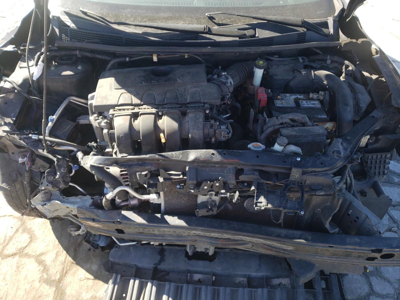 2017 Nissan Sentra VIN 3N1AB7AP5HY406024 Copart auction photo, rear end / front end damage thumbnail 12