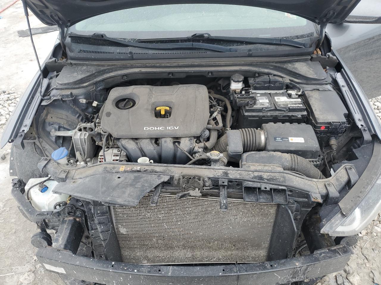 2018 Hyundai Elantra VIN 5NPD84LF3JH263511 Copart auction photo, front end damage thumbnail 11