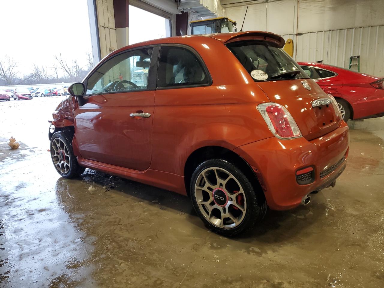 2012 Fiat 500 VIN 3C3CFFBR8CT287545