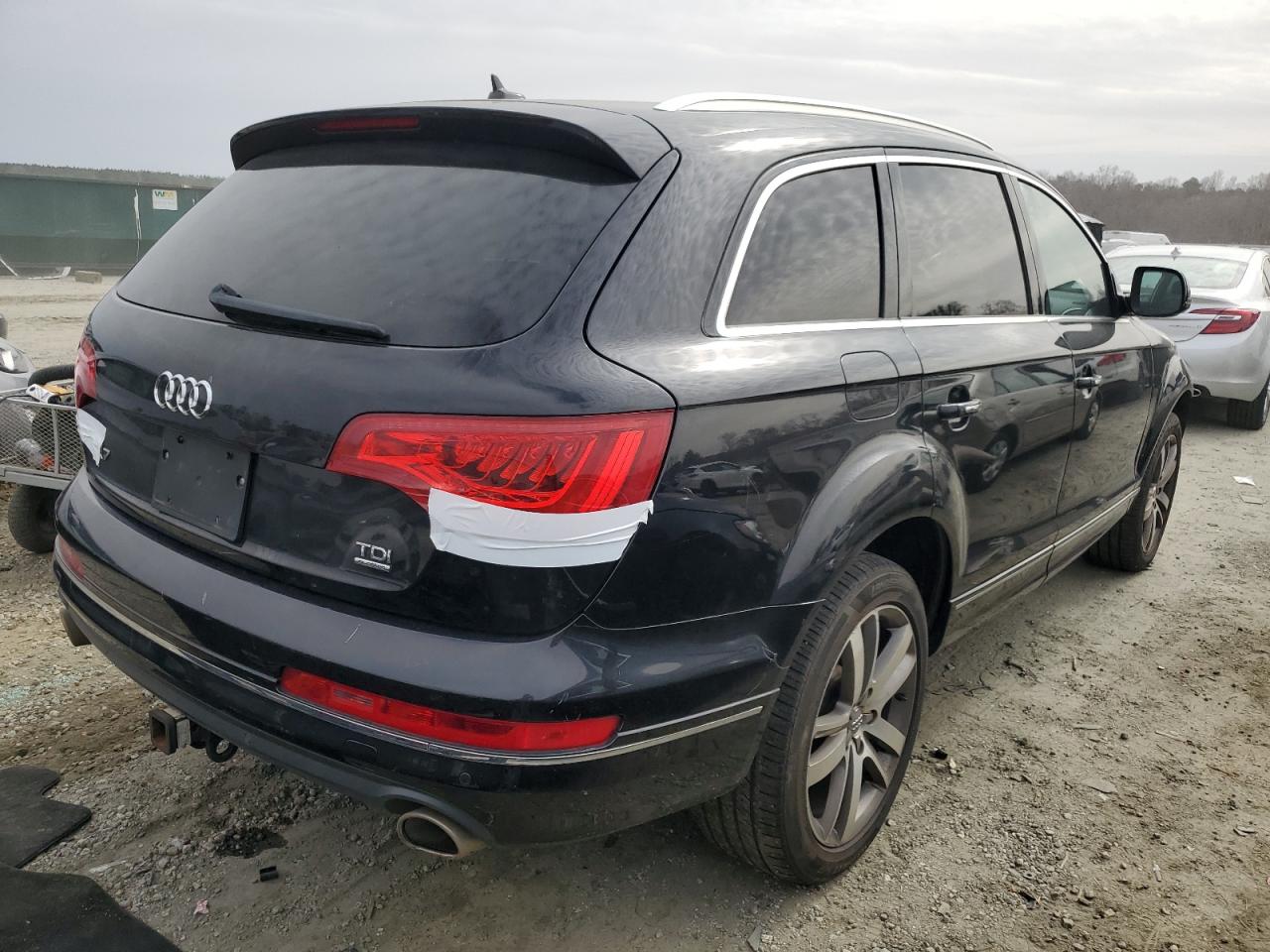 2013 Audi Q7 VIN WA1VMBFE9DD012410 Copart auction photo, front end damage thumbnail 3