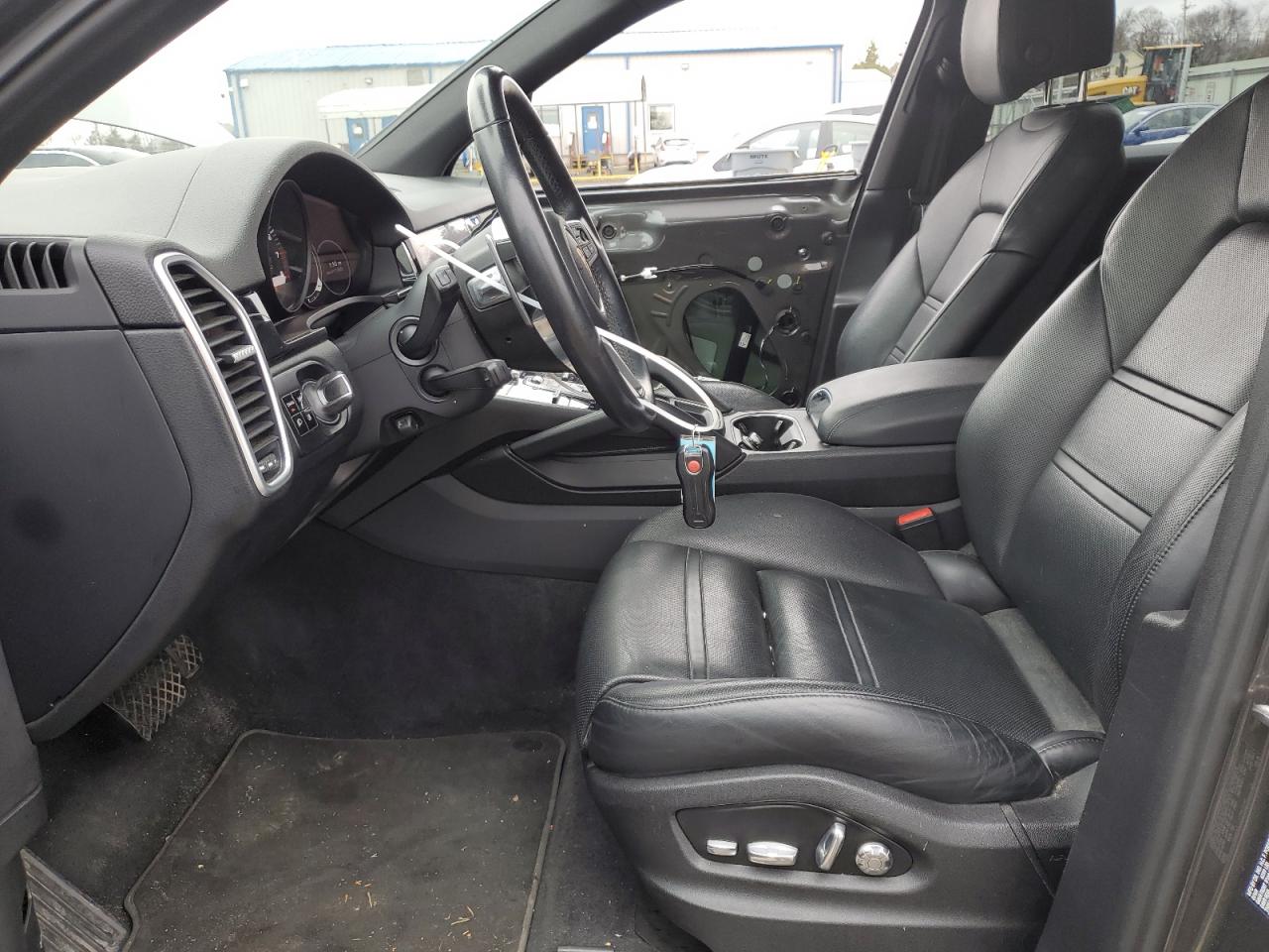 2019 Porsche Cayenne VIN WP1AA2AY5KDA17002 Copart auction photo, front end / side damage thumbnail 7