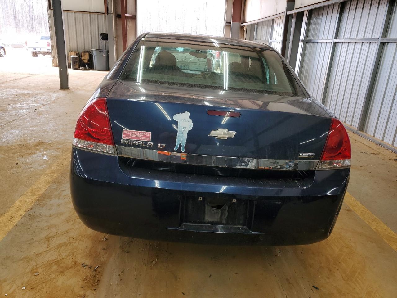 2008 Chevrolet Impala VIN 2G1WB58K781329519 Copart auction photo, side / front end damage thumbnail 6