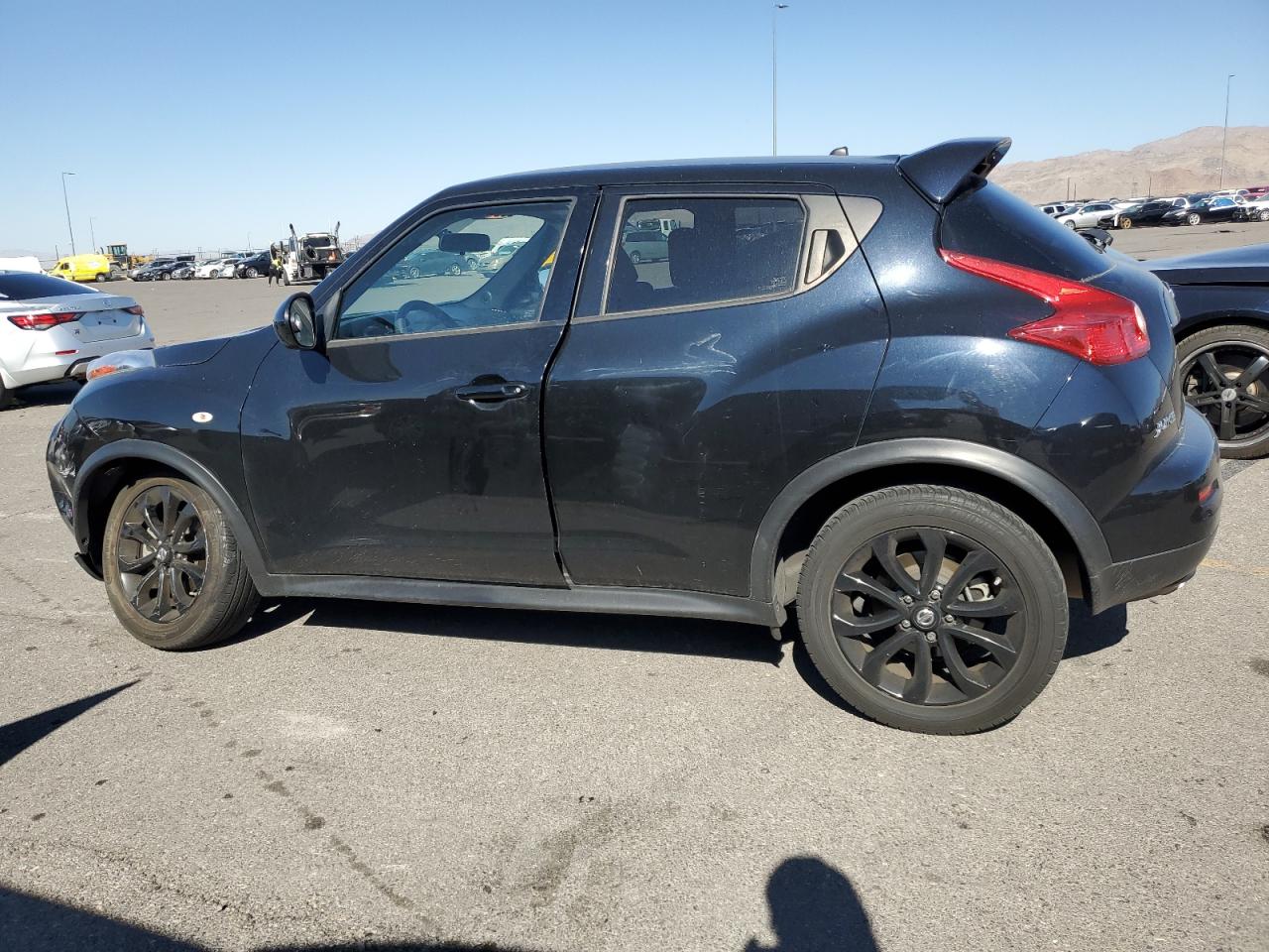 2014 Nissan Juke VIN JN8AF5MR5ET354664 Copart auction photo, front end damage thumbnail 2