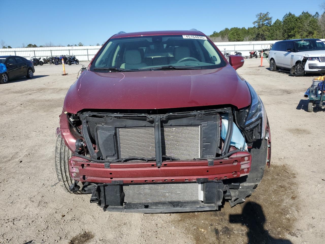 2020 Cadillac XT5 VIN 1GYKNCRSXLZ221809 Copart auction photo, front end damage thumbnail 5