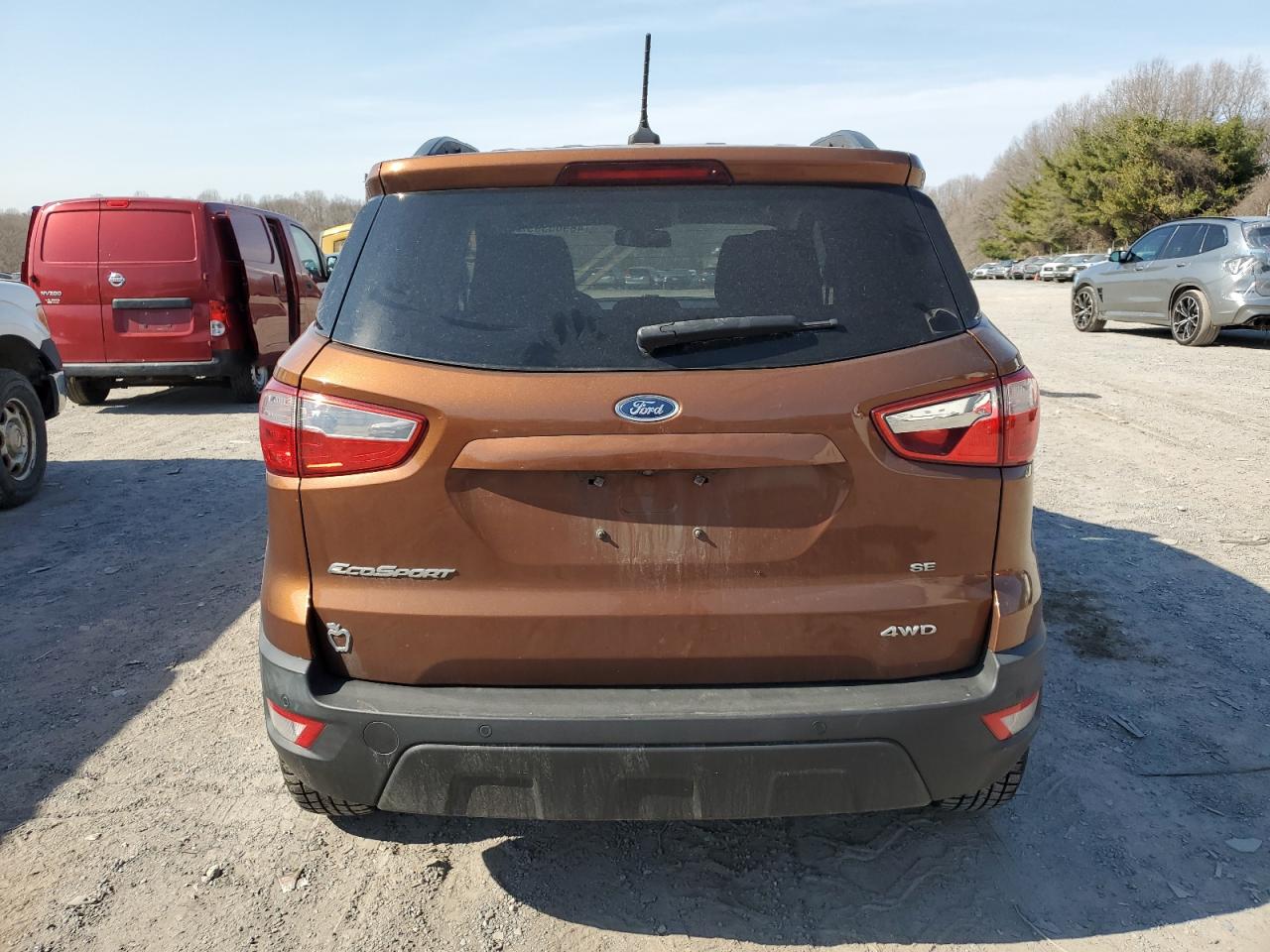 2019 Ford EcoSport VIN MAJ6S3GL1KC279052 Copart auction photo, front end damage thumbnail 6