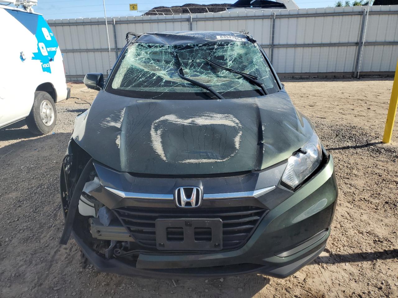 2017 Honda HR-V VIN 3CZRU5H37HM711060 Copart auction photo, rollover damage thumbnail 5