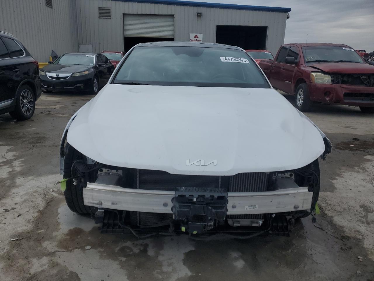 2022 KIA K5 VIN 5XXG44J81NG125092 Copart auction photo, front end / rear end damage thumbnail 5