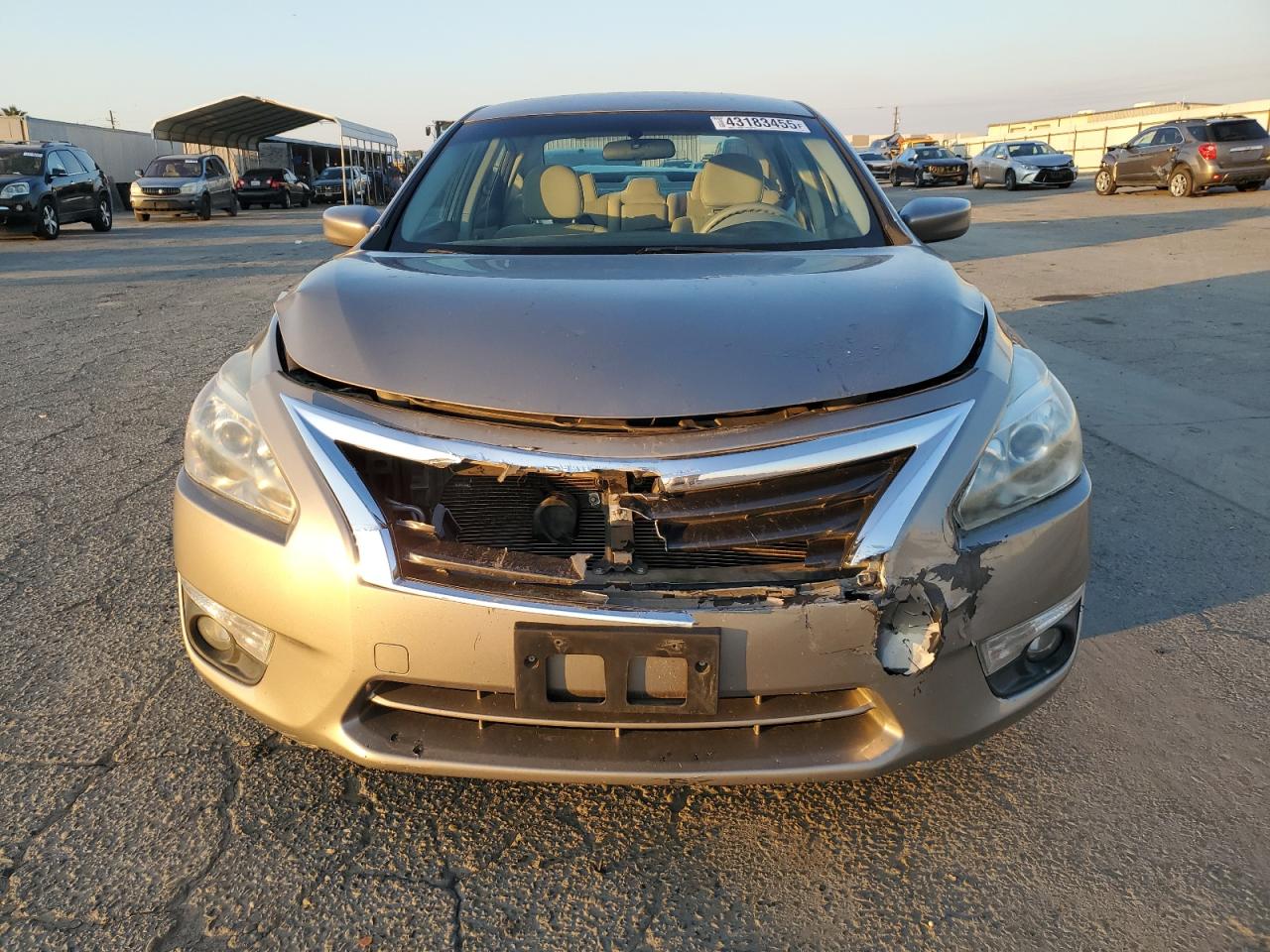 2014 Nissan Altima VIN 1N4AL3AP6EN388280 Copart auction photo, rear end / front end damage thumbnail 5