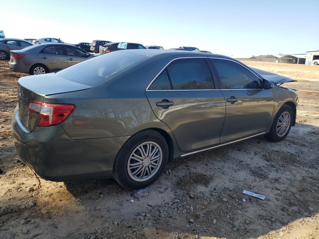 2014 Toyota Camry VIN 4T4BF1FK6ER442191 Copart auction photo, front end damage thumbnail 3