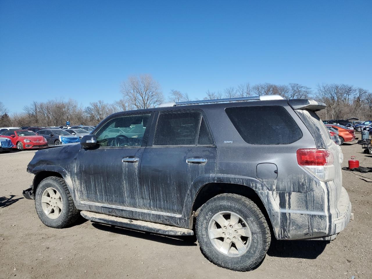 2013 Toyota 4Runner VIN JTEBU5JR1D5135032 Copart auction photo, front end damage thumbnail 2