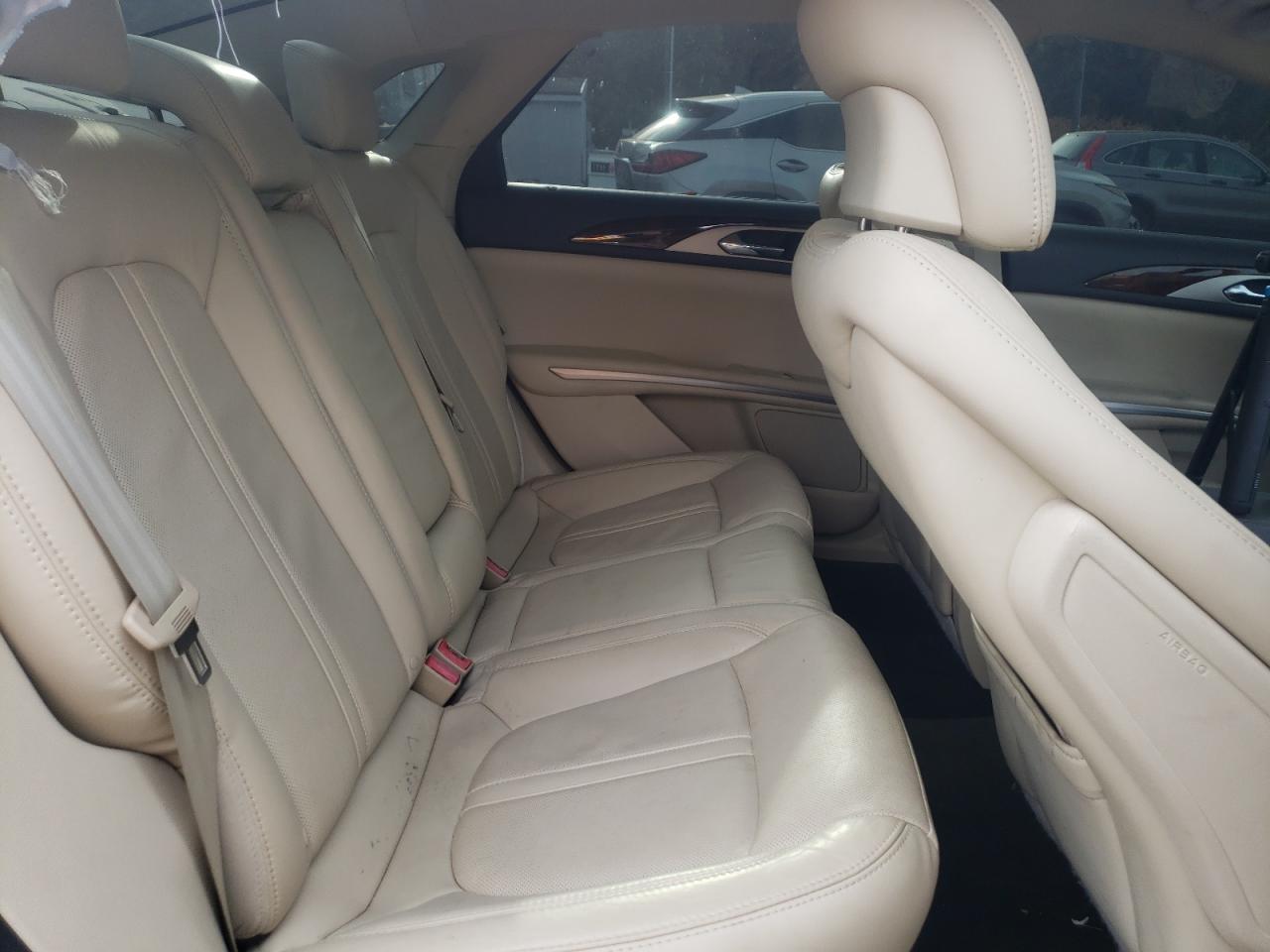 2014 Lincoln MKZ VIN 3LN6L2JK5ER800132 Copart auction photo, side damage thumbnail 10