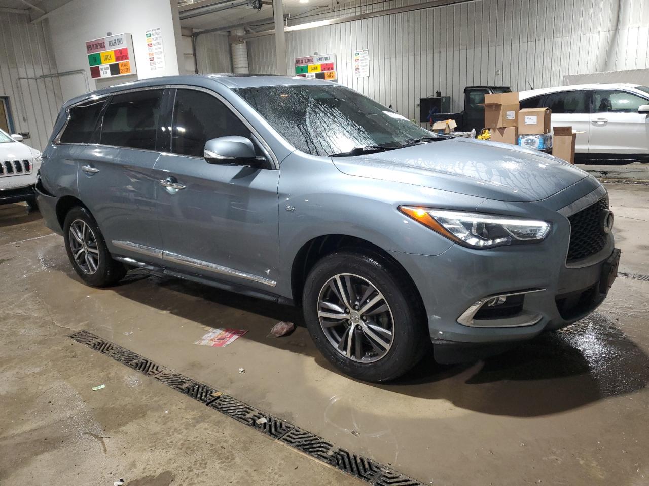 2018 Infiniti QX60 VIN 5N1DL0MM9JC520568 Copart auction photo, rear end damage thumbnail 4