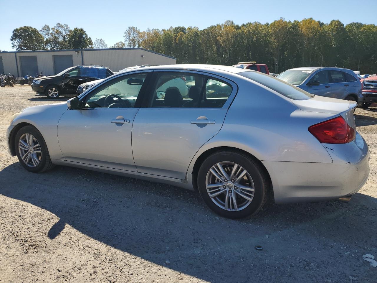 2012 Infiniti G VIN JN1CV6AP8CM933609 Copart auction photo, rear end damage thumbnail 2