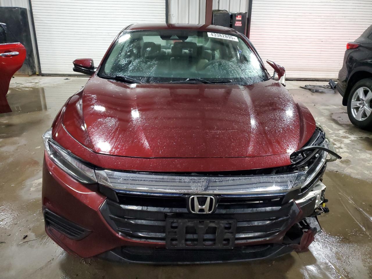 2019 Honda Insight VIN 19XZE4F58KE017982 Copart auction photo, side / front end damage thumbnail 5