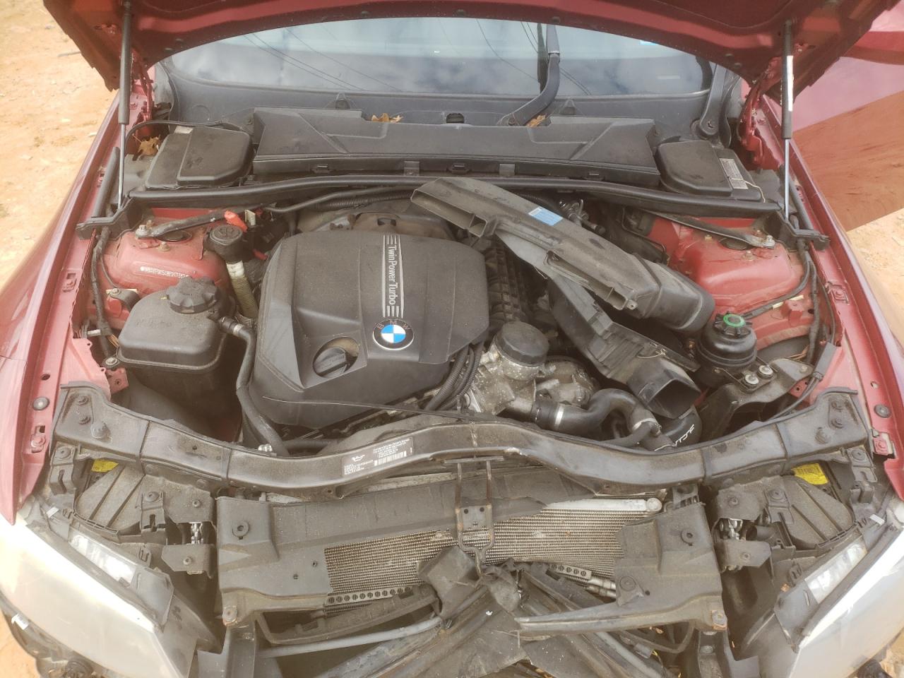 2011 BMW 3er VIN WBAKF9C54BE247382 Copart auction photo, front end damage thumbnail 11
